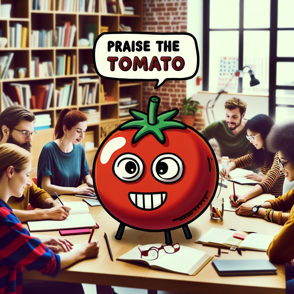 Praise The Tomato! Pomodoro Study Hall